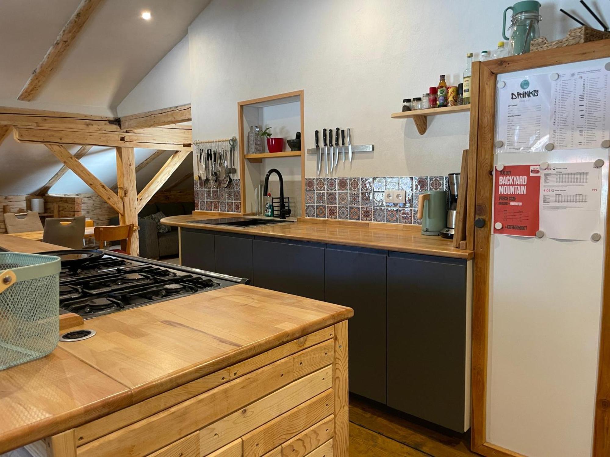 Backyard Mountain Hostel Mayrhofen Bagian luar foto